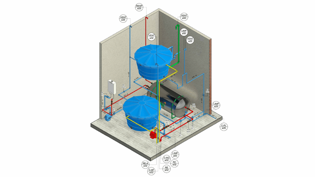 Projeto Hidrossanitário